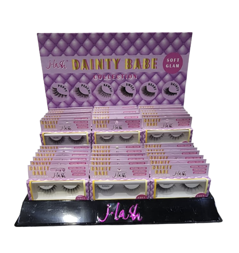 J Lash Display Unidades Dainty Babe Collection Makemore