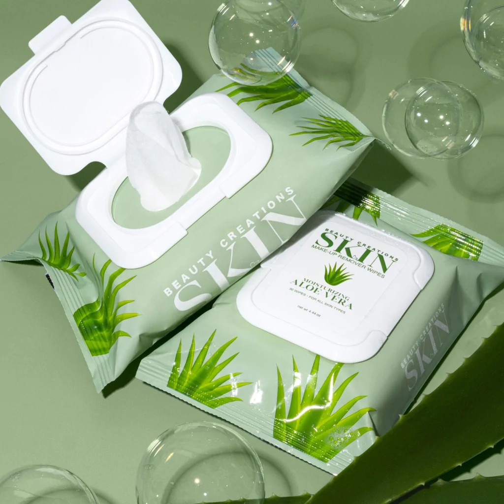 Beauty Creations - Removedor de Maquillajes Wipes Hydrating Vitamina C (copia)