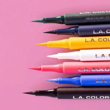 LA Colors - MARK-LINE FELT TIP EYELINER NAVI- CLE 824