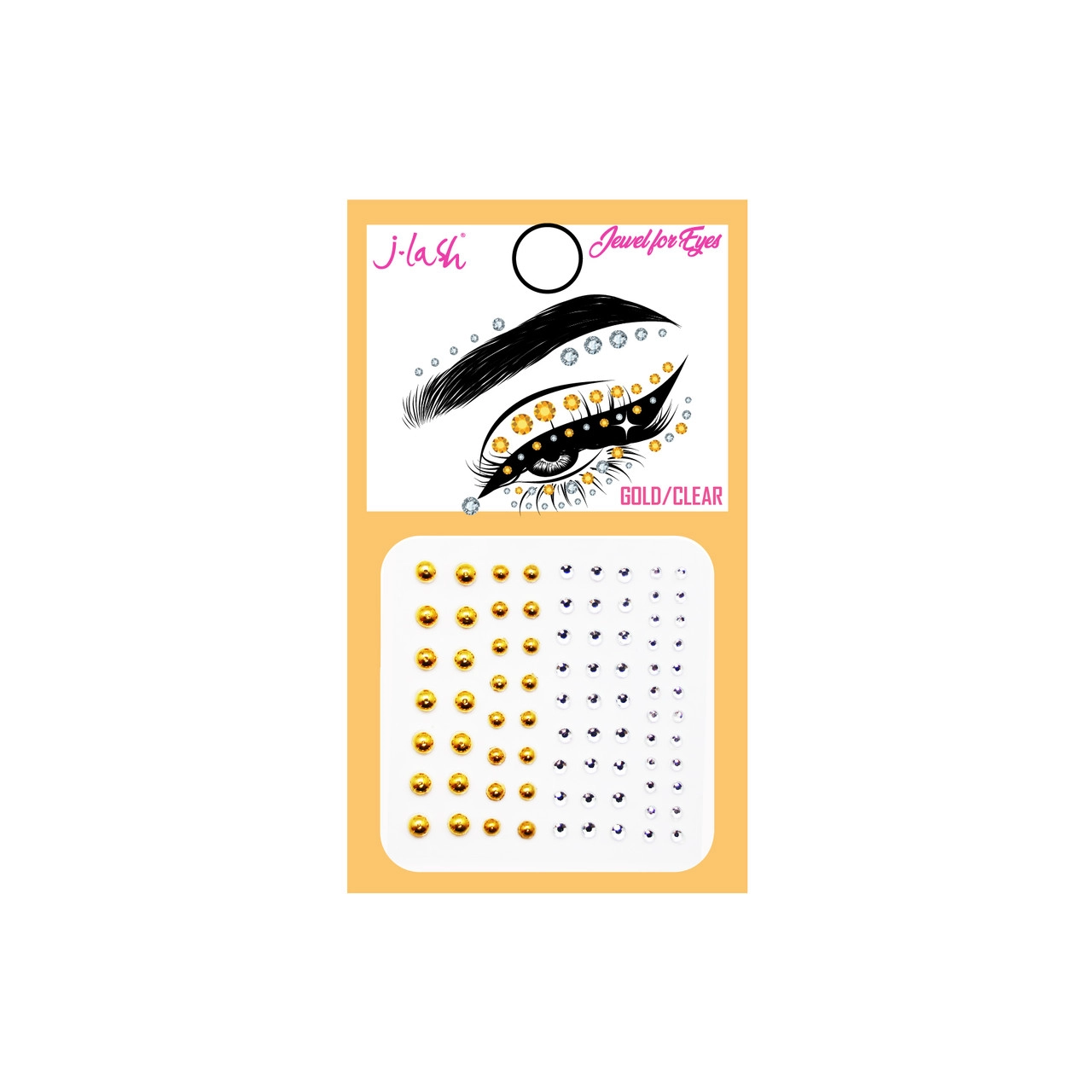 J-LASH - Jewel For Eyes Gold Clear