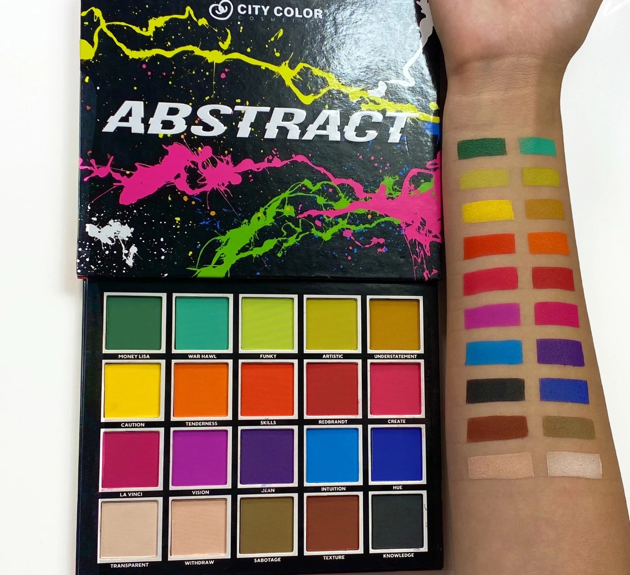 City Color - ABSTRACT PALETTE 12 PZS