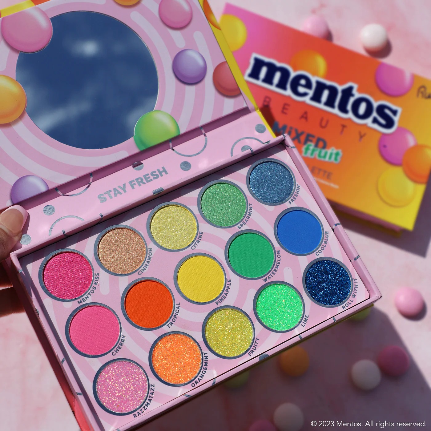 Rude - Mentos Mixed Fruit Neon Palette