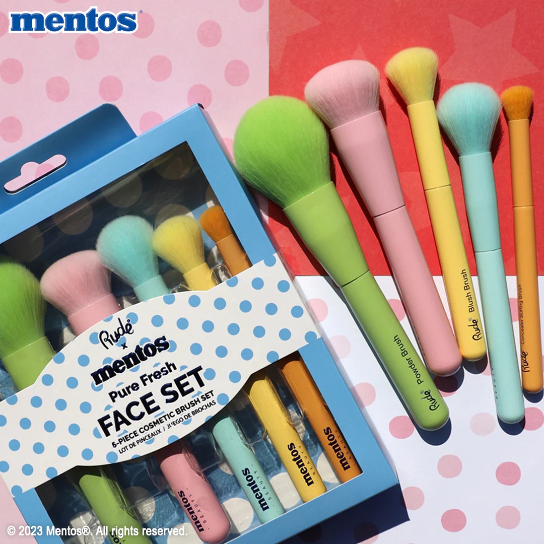 Rude - Mentos Face Brush Set