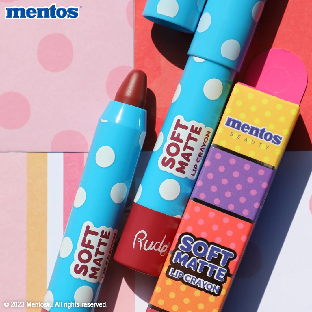 Rude - Mentos Soft Matte Lip Crayon Berry Sweet