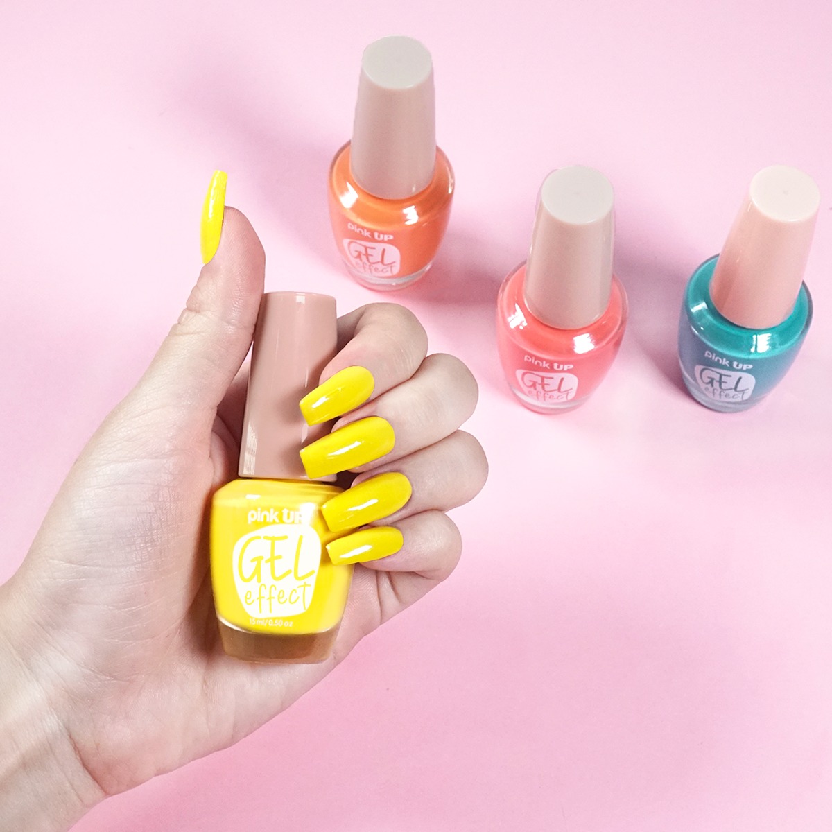 Pink Up - Gel Effect Yellow