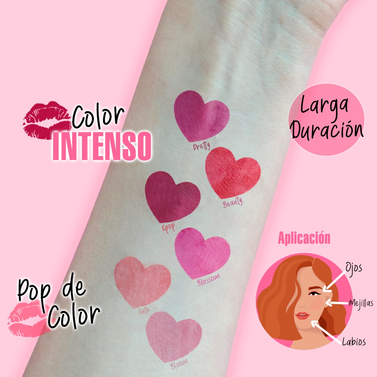 Pink Up - Kiss Lip Tint Cute