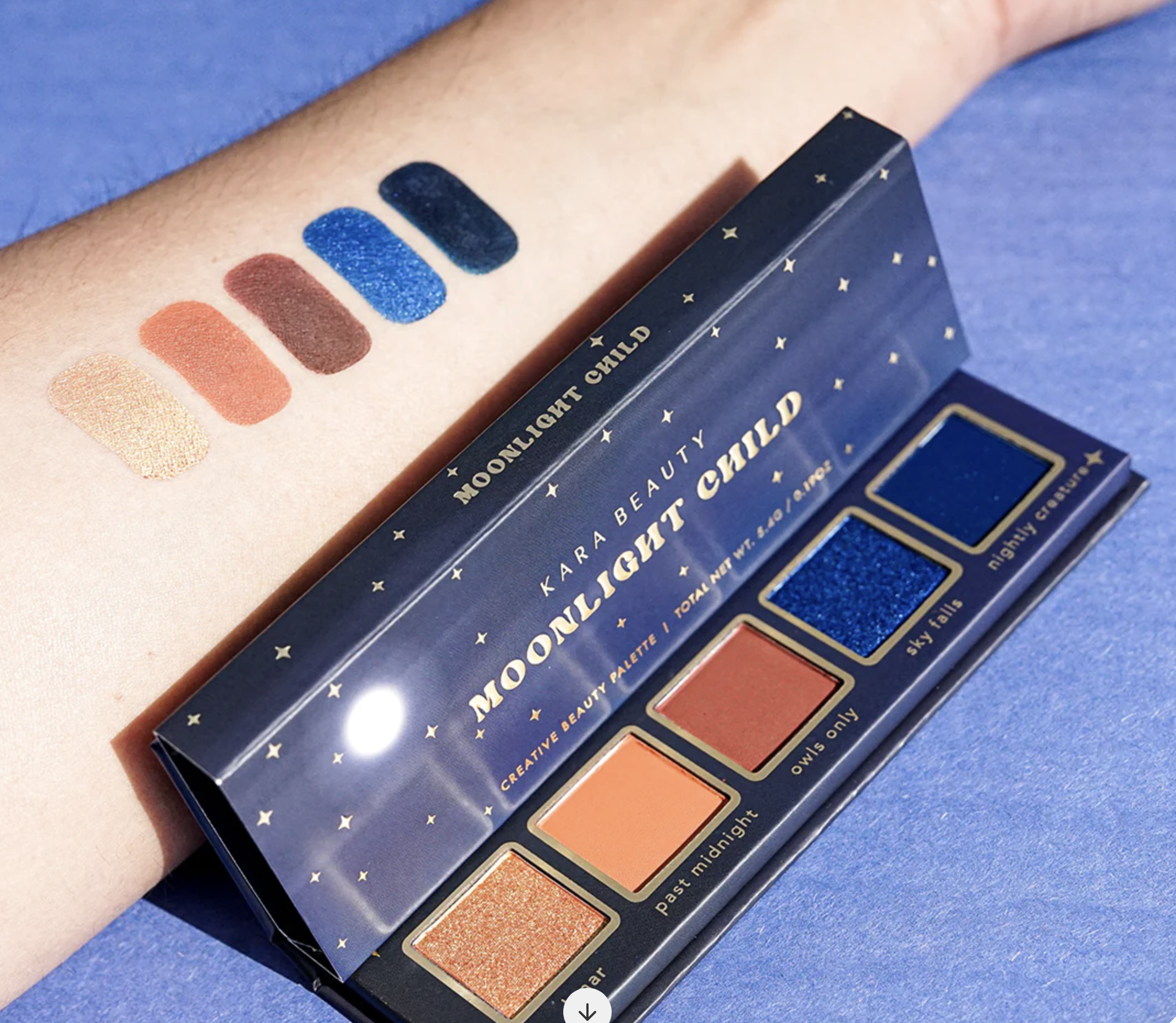 Kara Beauty - Moonlight Child (Sombra + Delineador Doble Punta + Labial)