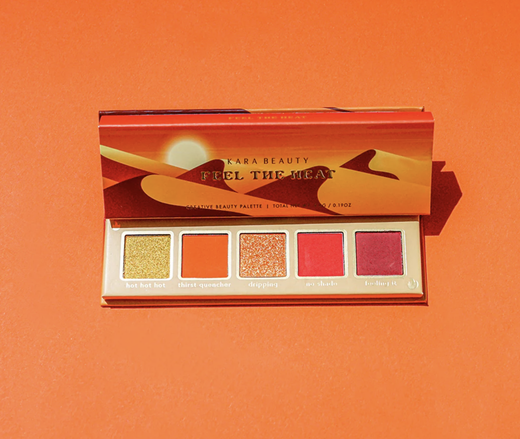 Kara Beauty - Feel  The Heat (Sombra + Delineador Doble Punta + Labial)