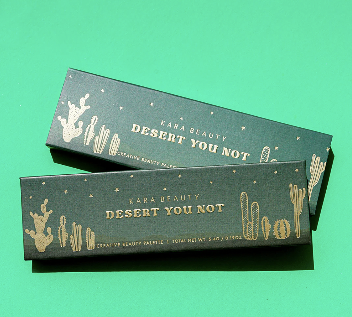 Kara Beauty - Desert You Not (Sombra + Delineador Doble Punta + Labial)