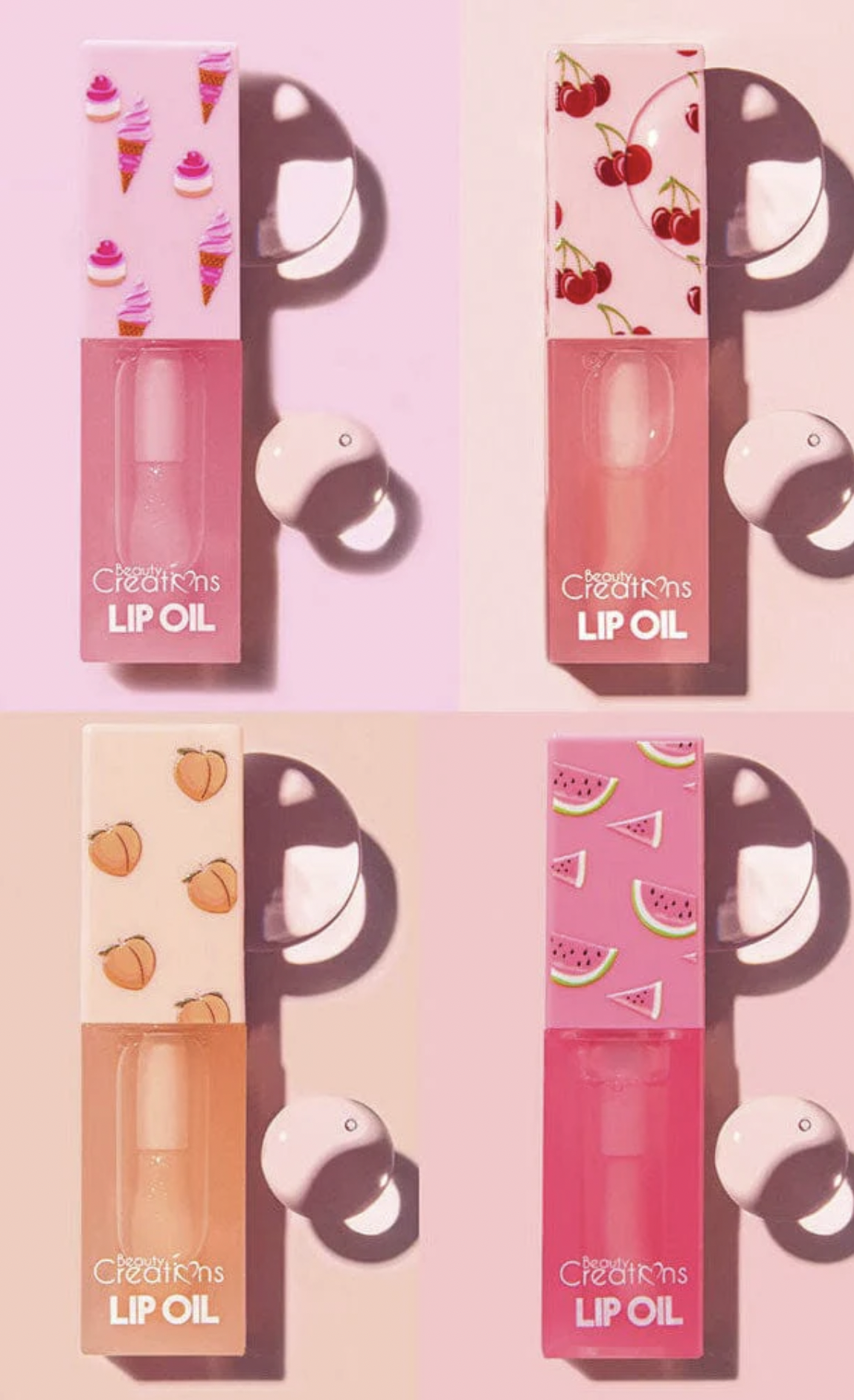 Beauty Creations - Sweet Dose Lip Oil Display 24  Unidades