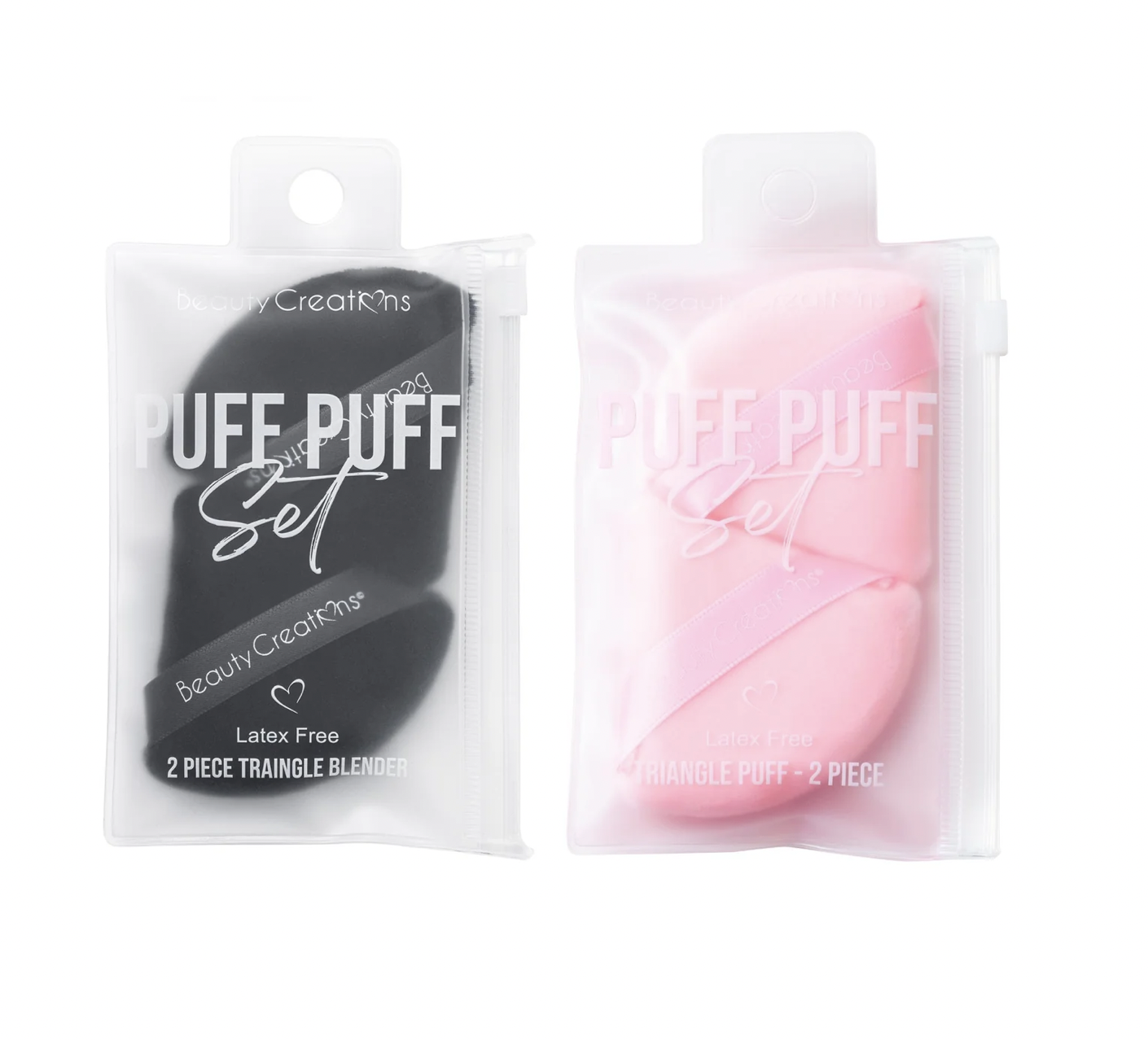 Beauty Creations - Puff Puff Set Black