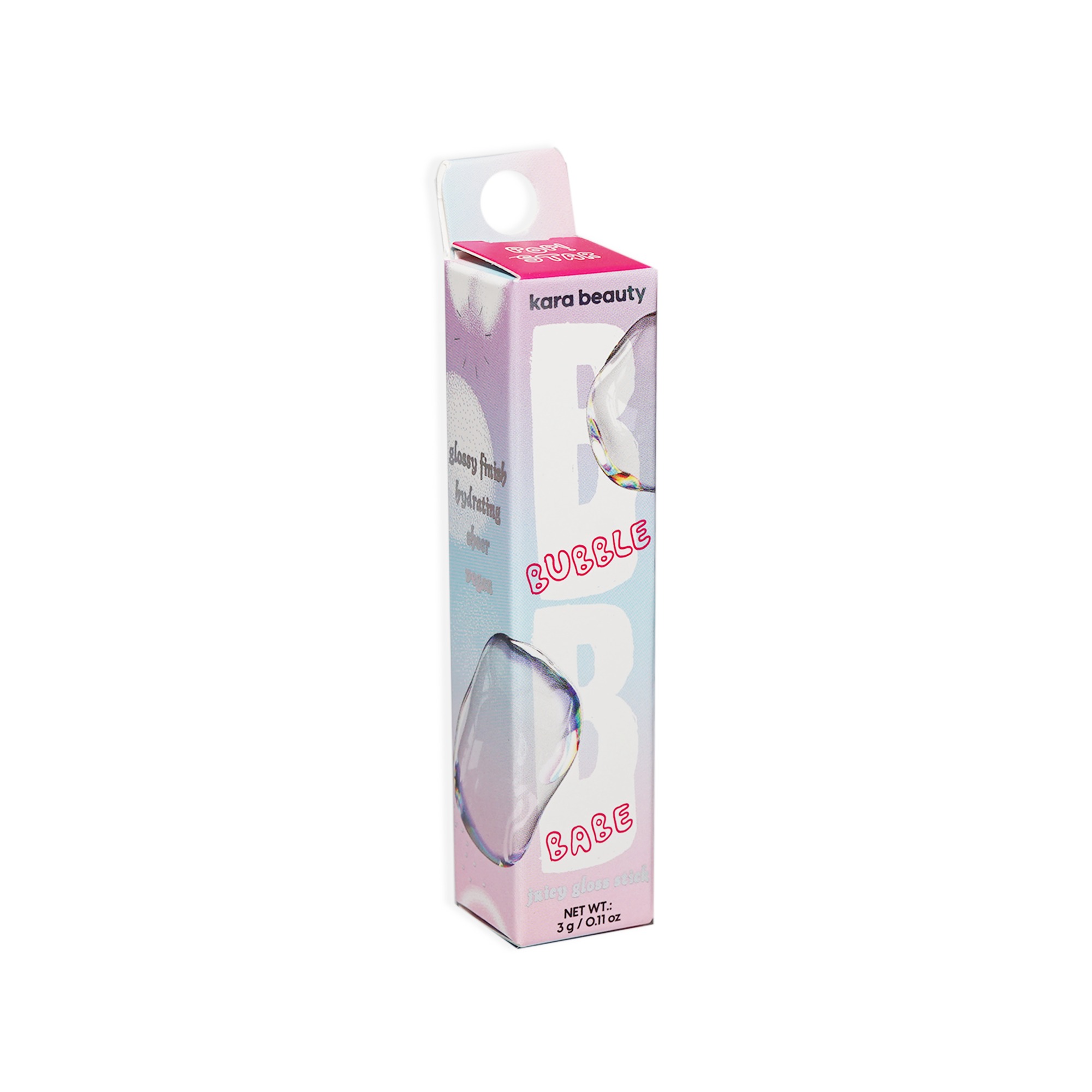 Kara Beauty - BUBBLE BABE Juicy Gloss Stick Pop Star