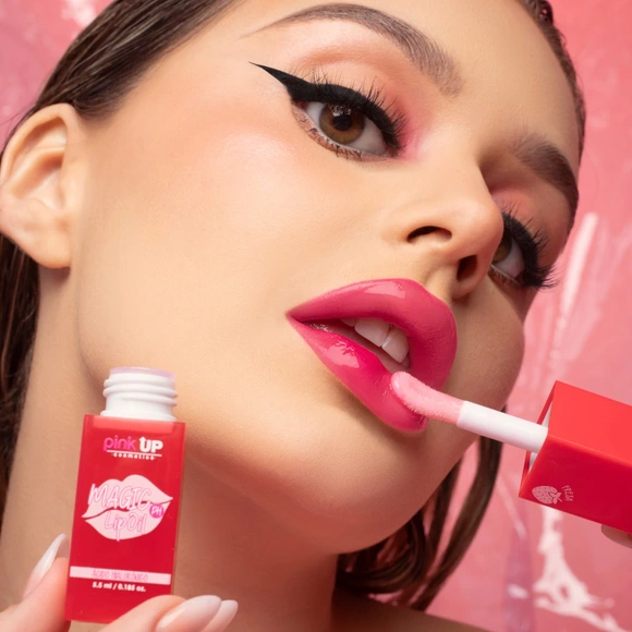 Pink Up - Magic Lip Oil Brillo Hidratante Magico Display 72 Unidades