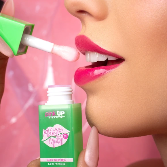 Pink Up - Magic Lip Oil Brillo Hidratante Magico Display 72 Unidades