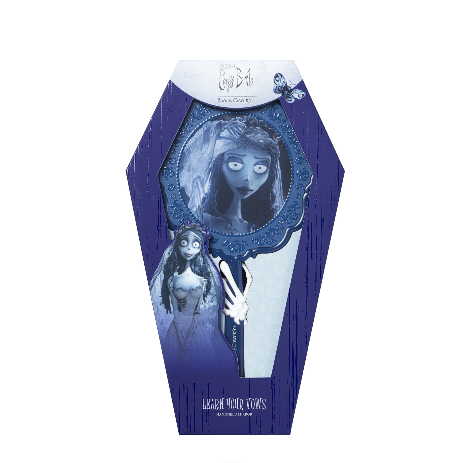 Beauty Creations x El Cadaver De La Novia de Tim Burton - Learn You Vows Espejo De Mano