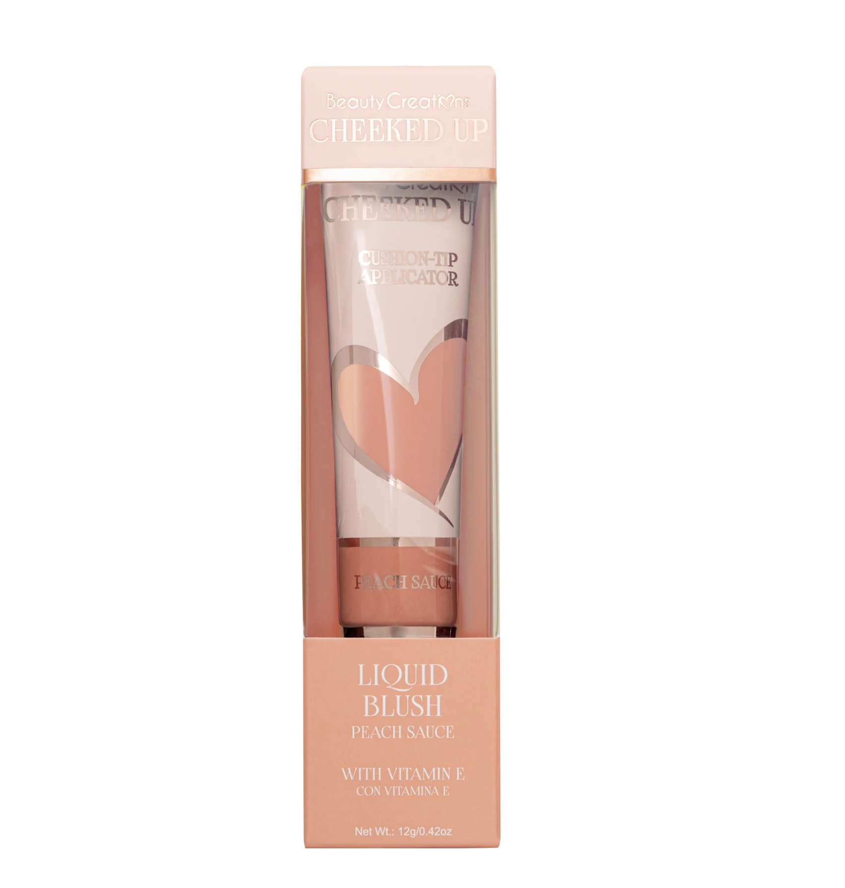Beauty Creations - Flawless Stay Cheeked Up Wand Rubor Liquido - Peach Sauce