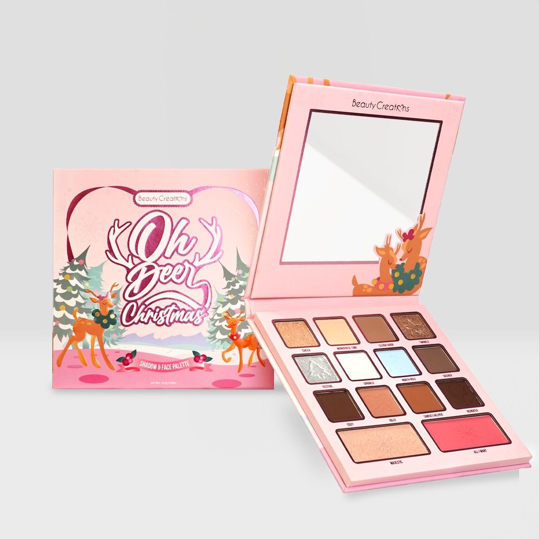 Beauty Creations - Oh Deer Christmas Shadow &amp; Face Palette