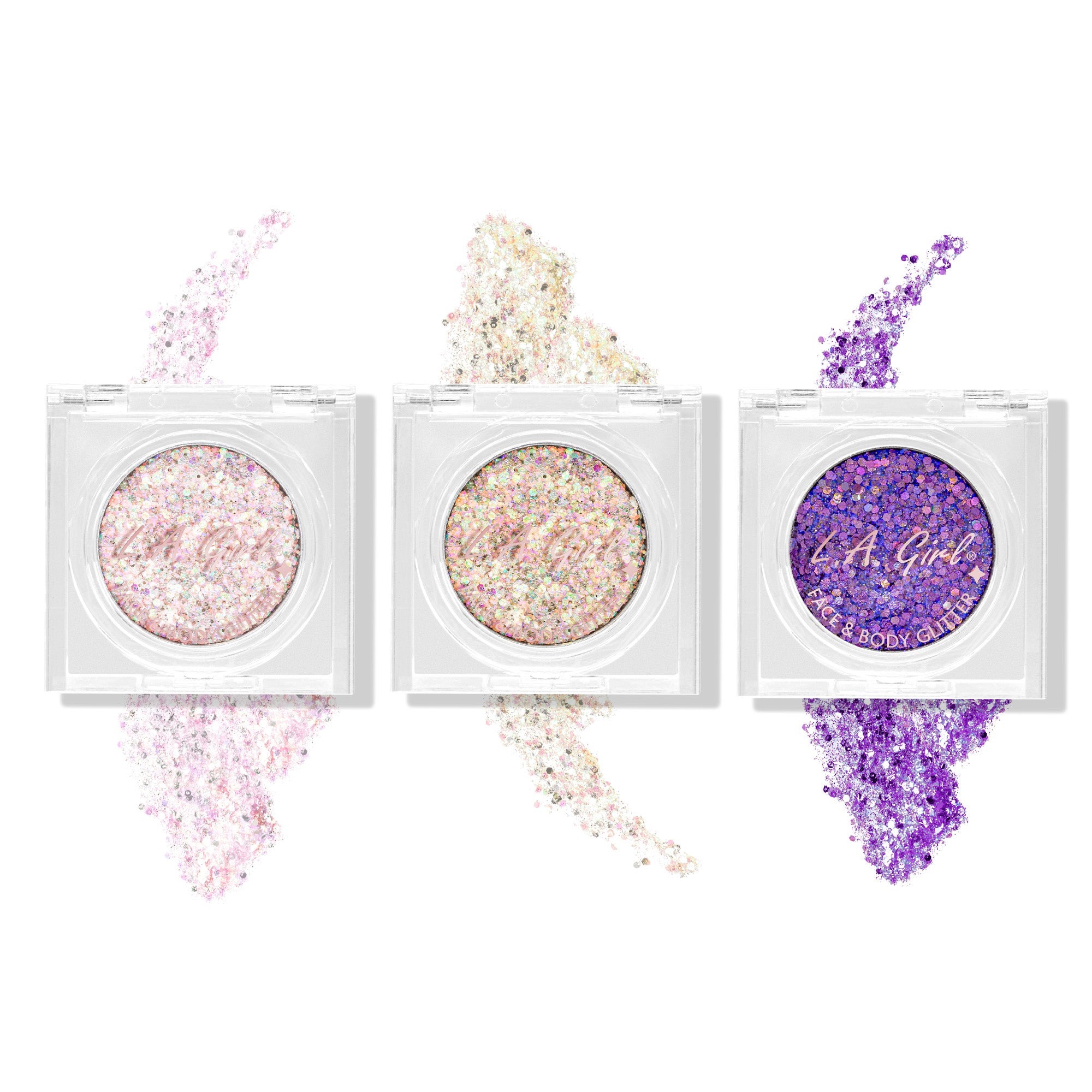 L.A. Girl - 3pc Glitter Face &amp; Body Gift Set Twinkle &amp; Glow G43388