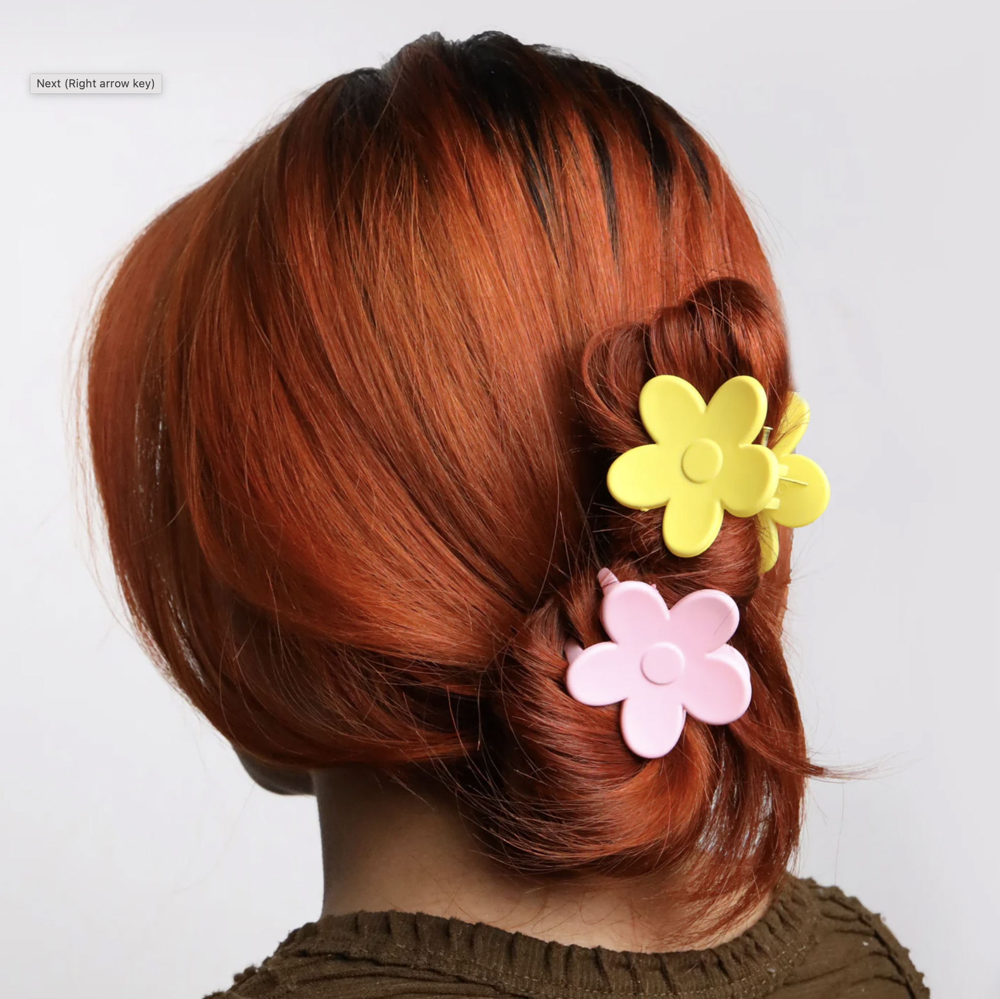 J-Lash - Flower Hair Clips 2pc