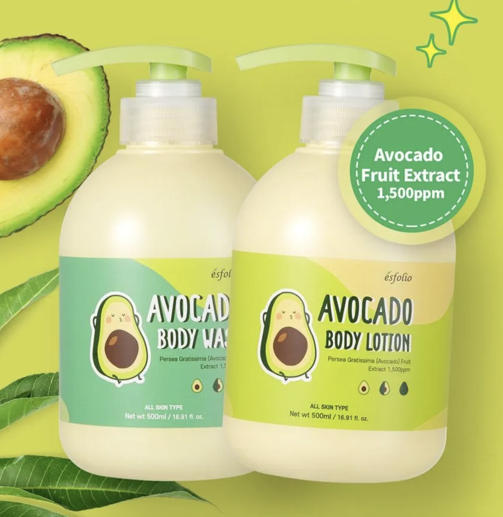 ESFOLIO - Avocado Body Lotion