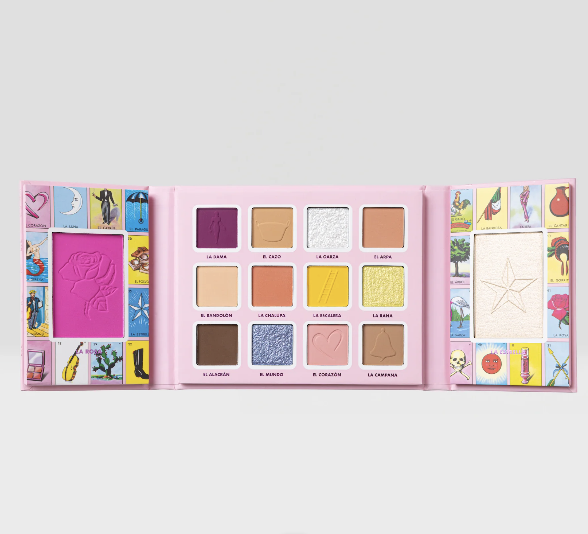Beauty Creations - Loteria Don Clemente Paleta De Sombras