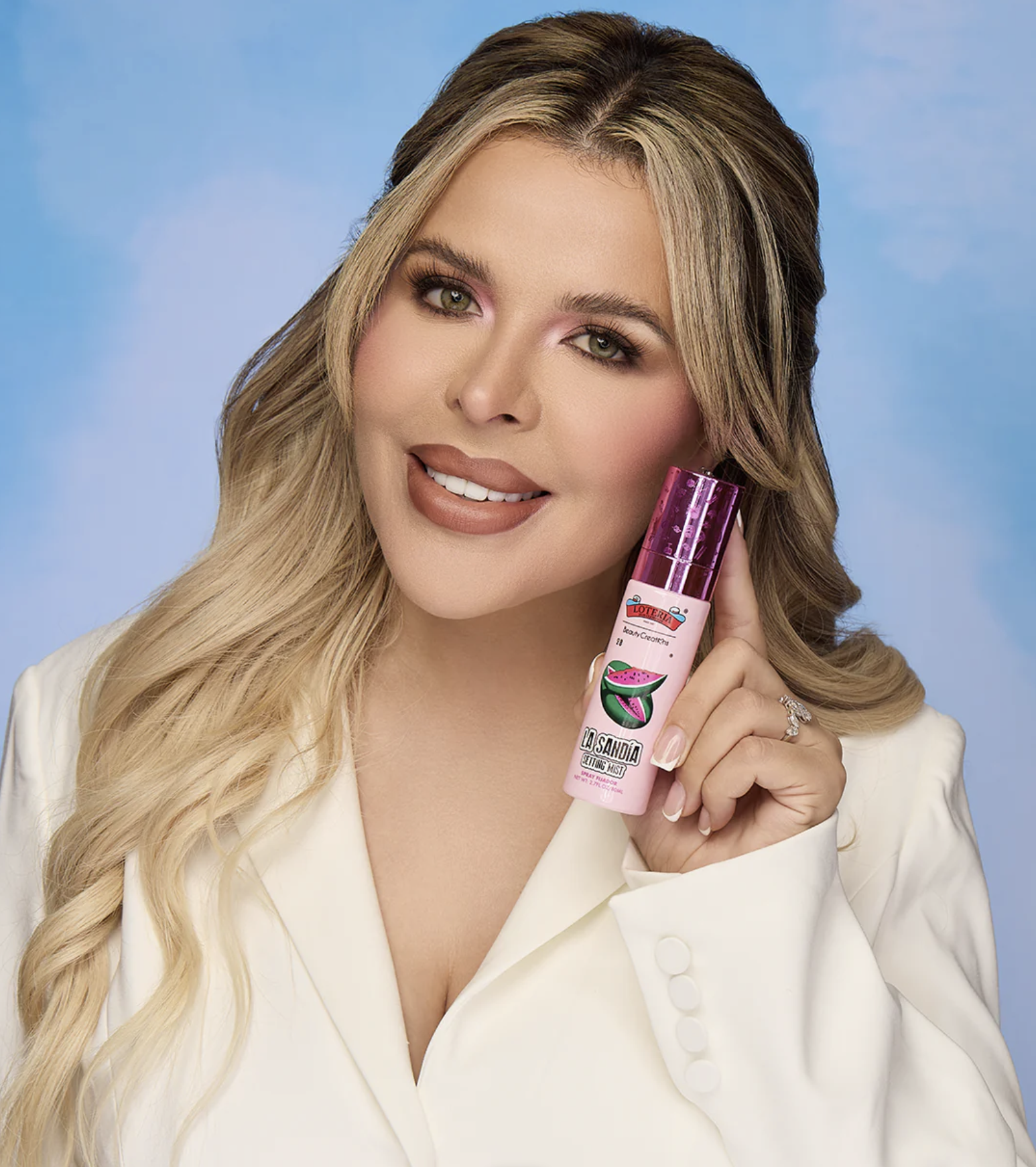 Beauty Creations - LOTERÍA DON CLEMENTE®️ &quot;LA SANDIA&quot; Fijador De Maquillaje