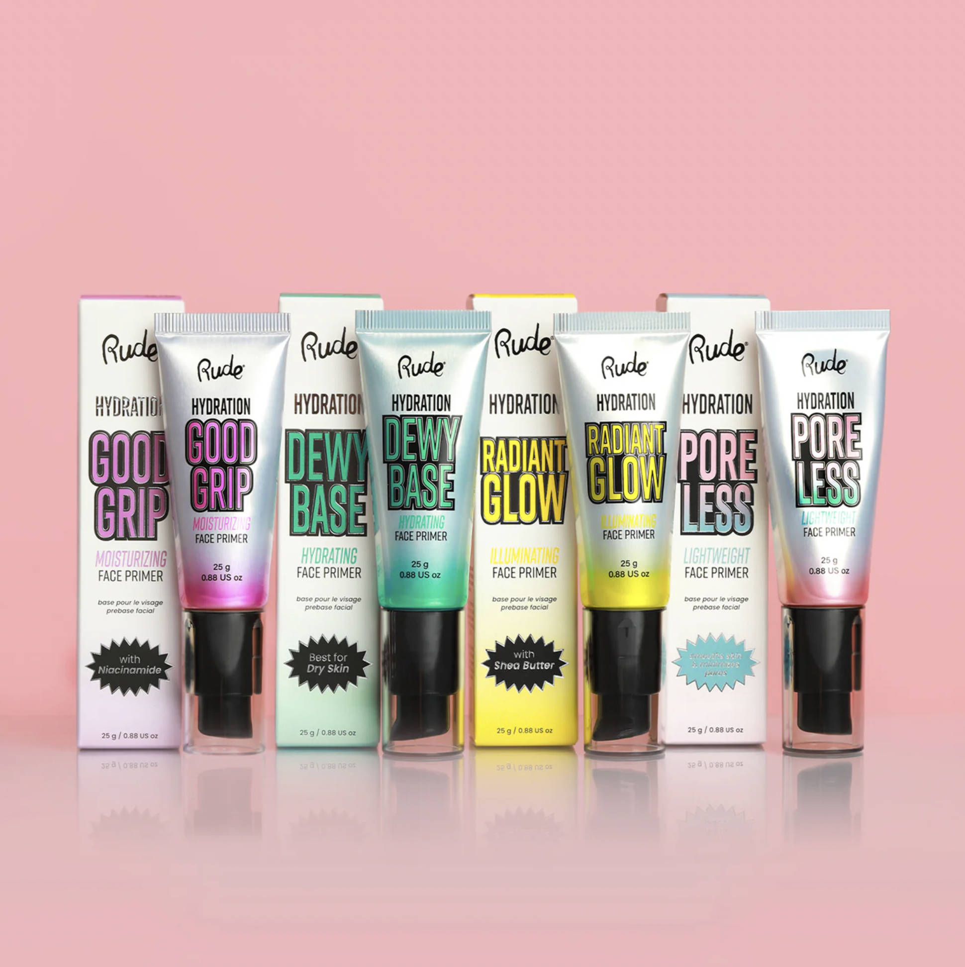 Rude - Hydration Collection Pore-Less Lightweight Face Primer