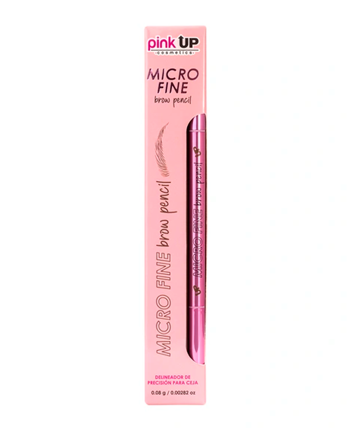 PINK UP - MICRO FINE BROW PENCIL BROWN BLACK #03 PKMB03