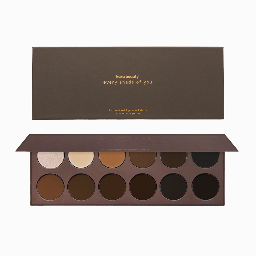 Kara Beauty - Every Shade of You Gel &amp; Powder Eyebrow Palette