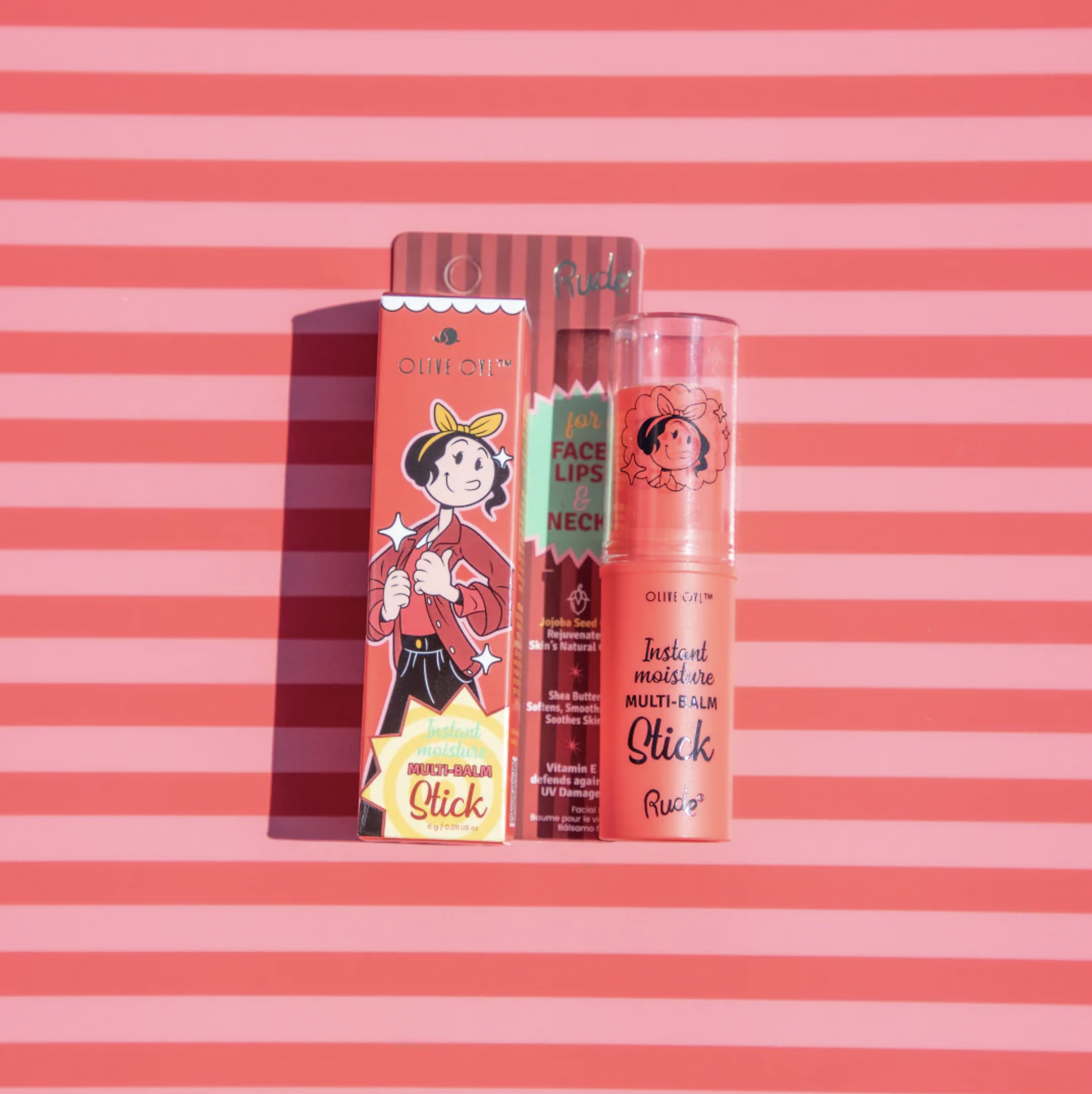 Rude - Olive Oyl Instant Moisture Multi-Balm Stick