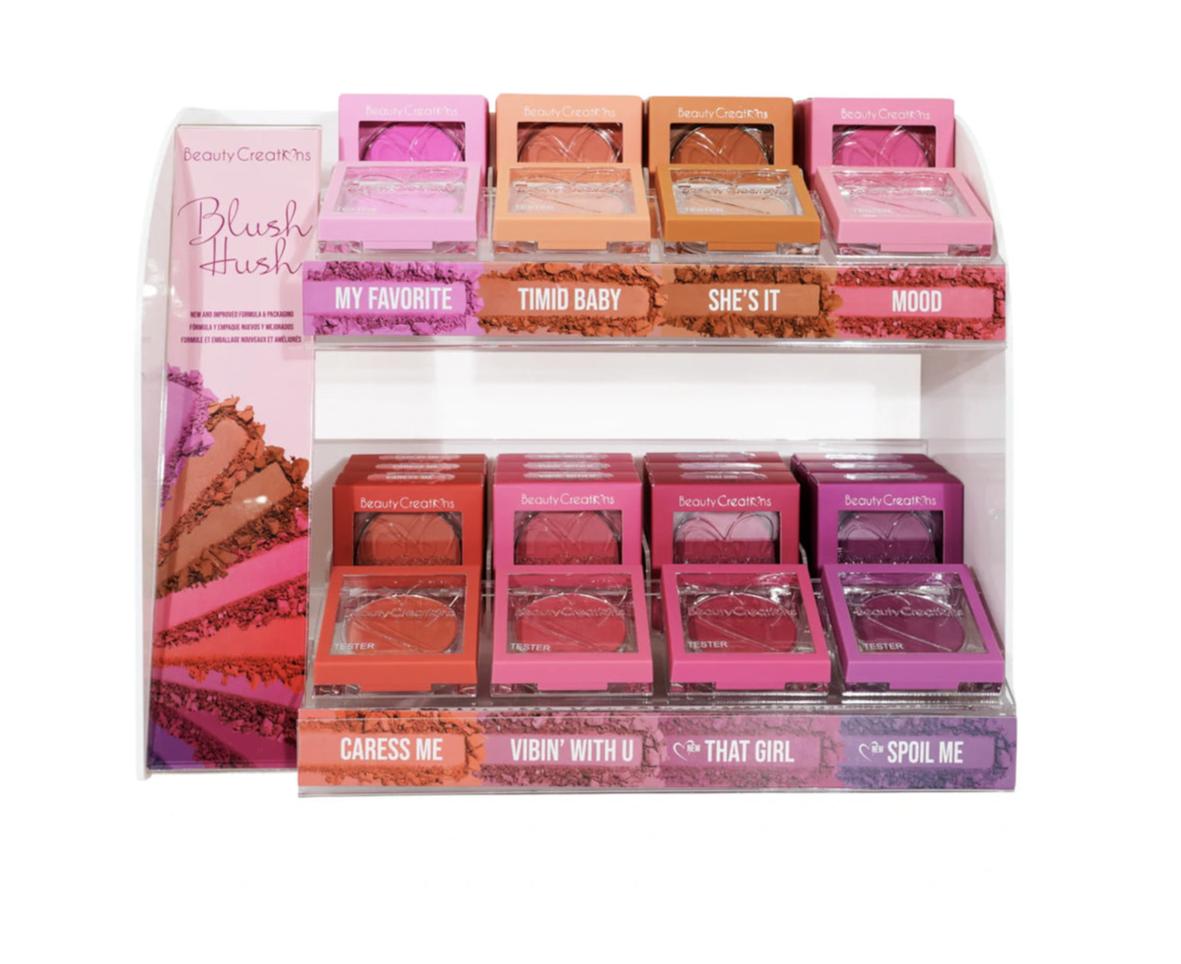 Beauty Creations - Blush Hush Display 48 Unidades