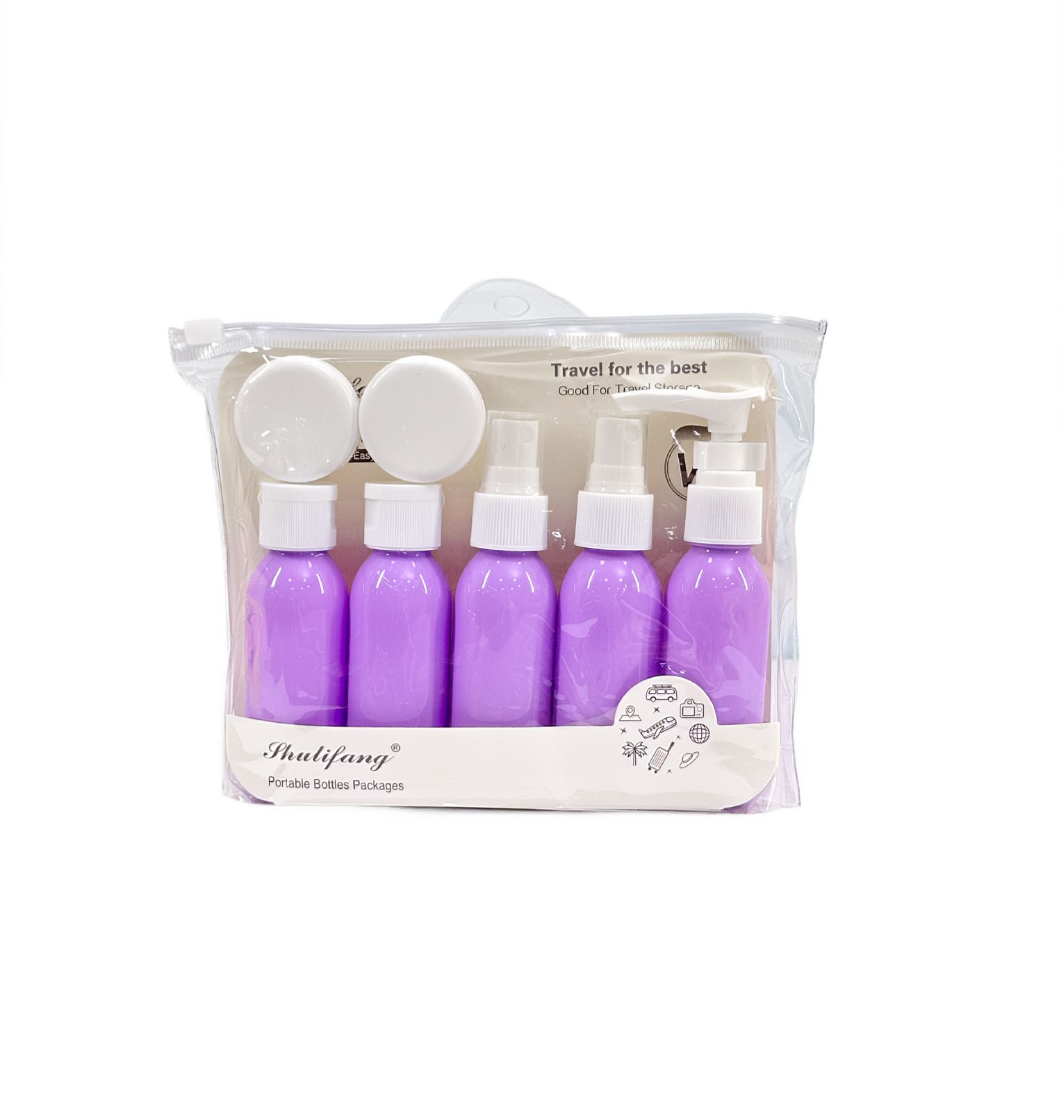 MISUCKA - TRAVEL BOTTLE SET D