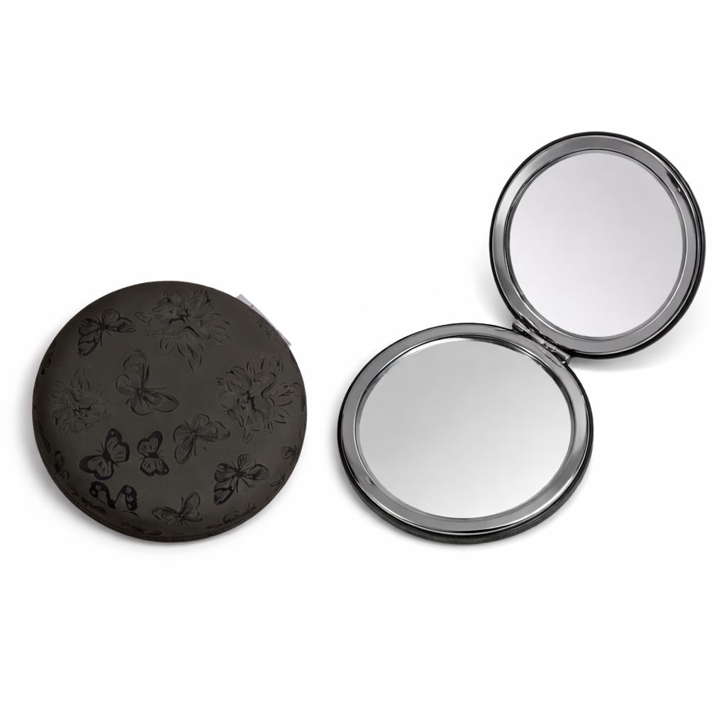 ESPEJOS - CUERO MARIPOSA REDONDO