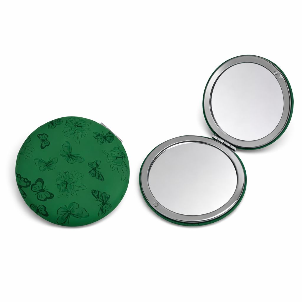 ESPEJOS - CUERO MARIPOSA REDONDO