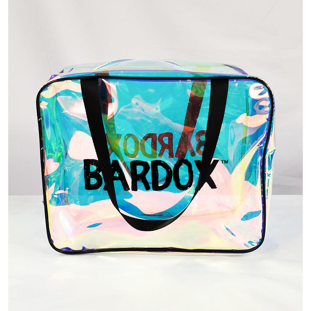Bolso Transparente Bardox medidas 28 Ancho 14 Fondo 22 Alto