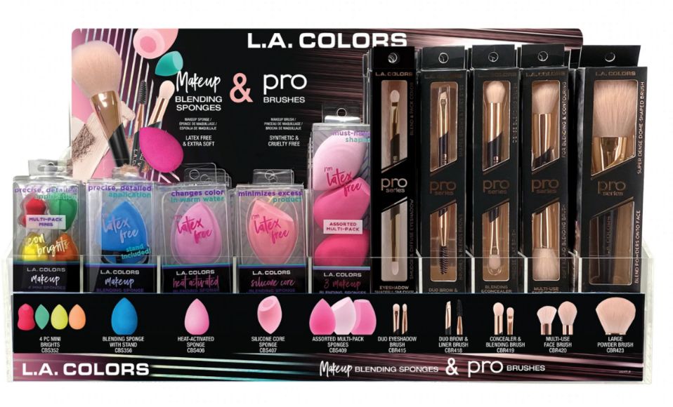 L.A Colors - Set Display de 60 Piezas