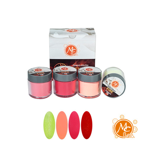 McNails -Colección de Acrílicos Elements FIRE