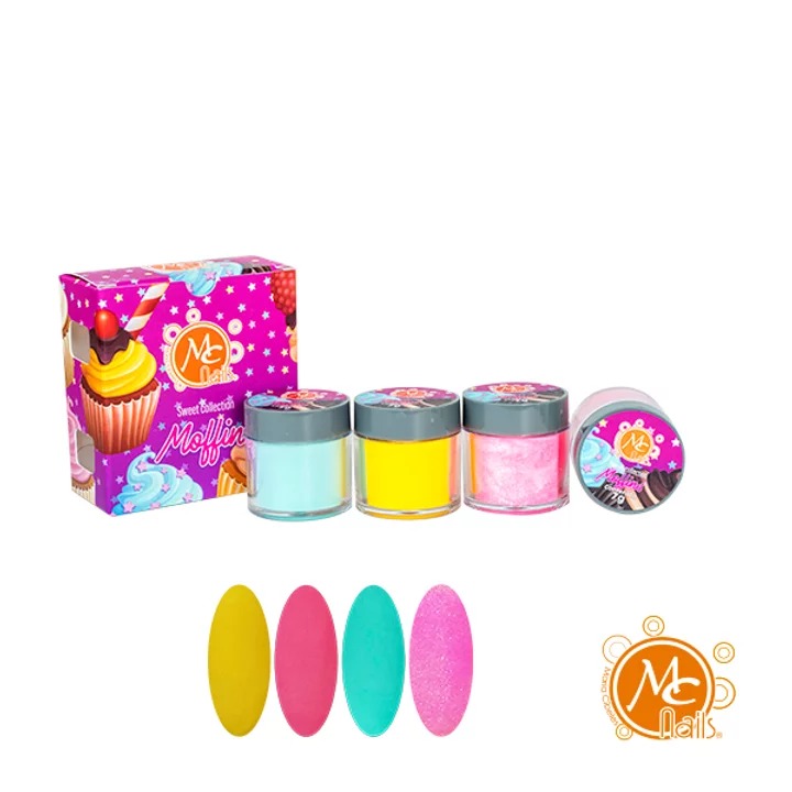 McNails -Colección de Acrílicos Elements Moffins