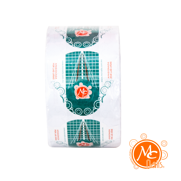 Mcnails - Forma Grande Verde 500 pz