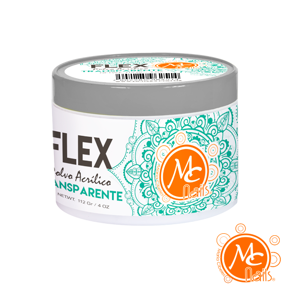 Mcnails - Polvo Acrilico Flex Transparente 4oz