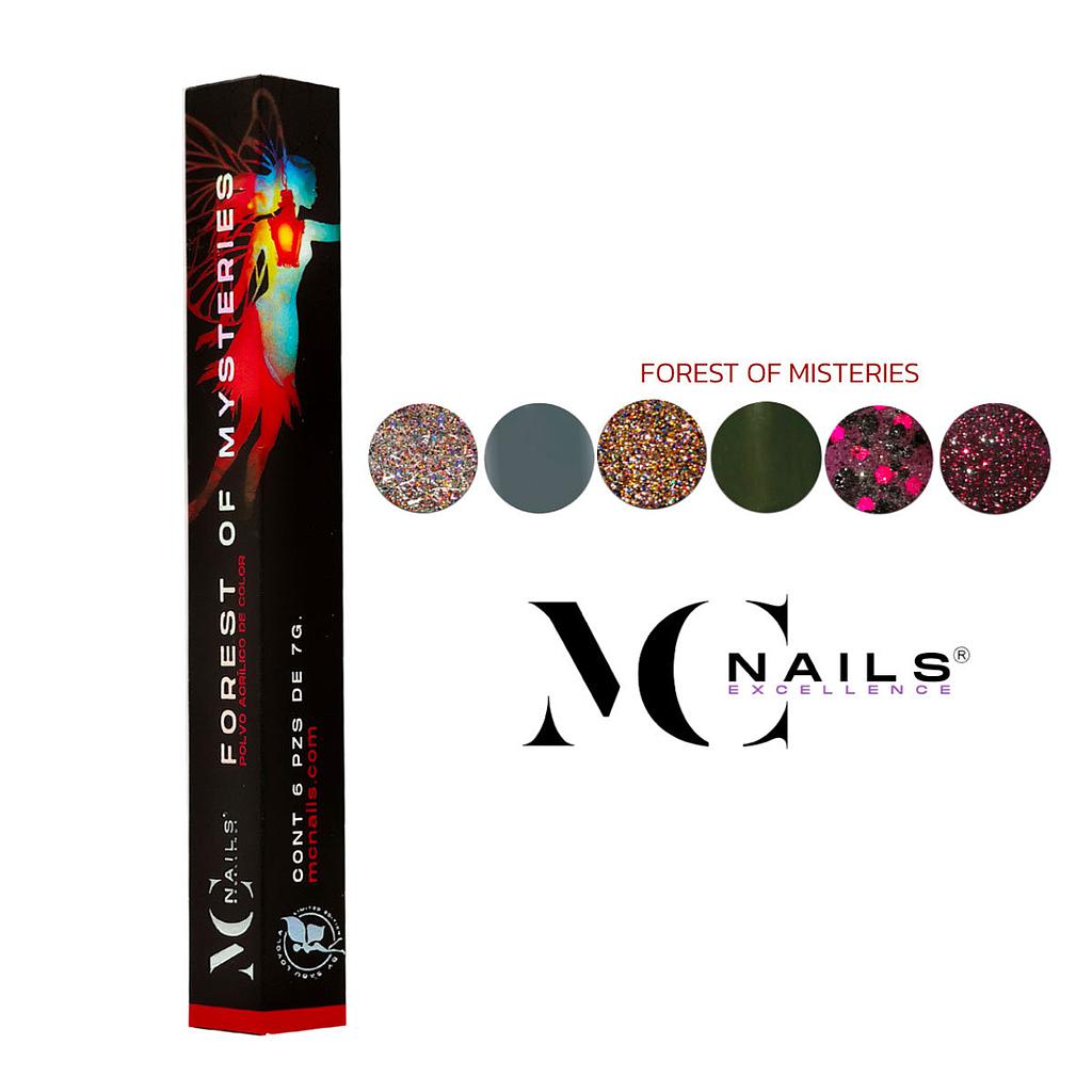 Mcnails- Acrilico 6 pzs de 7gr