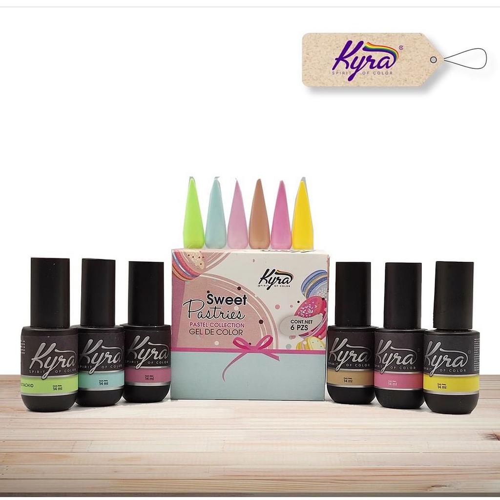 Kyra Spirit - Colección Gel Sweet Postries Pastel