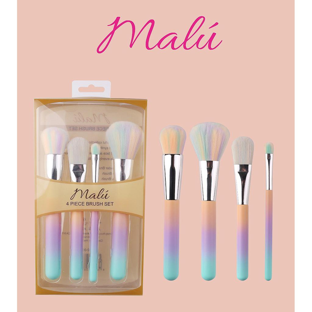 Malu Set 4 Unidades  Duo Color