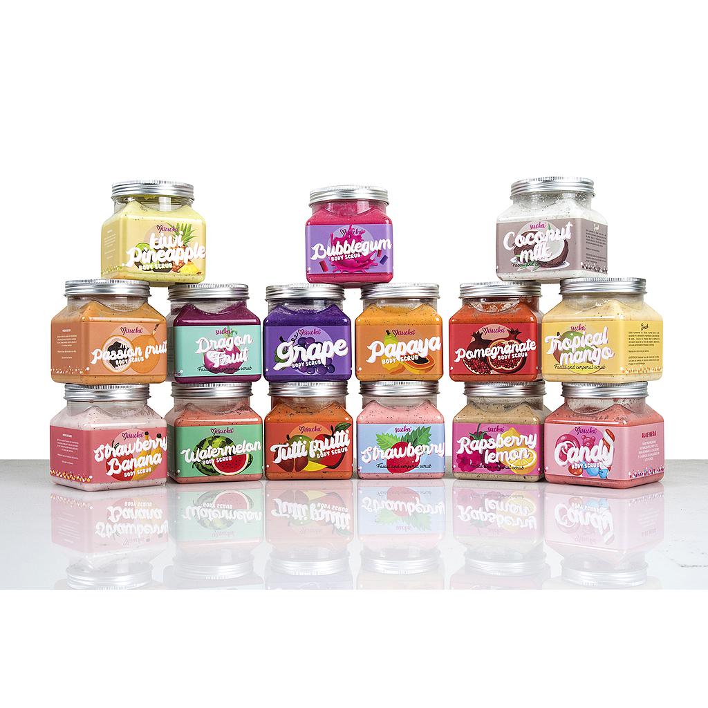 Misucka - Pack Exfoliantes GRANDES  10 Unidades SURTIDOS
