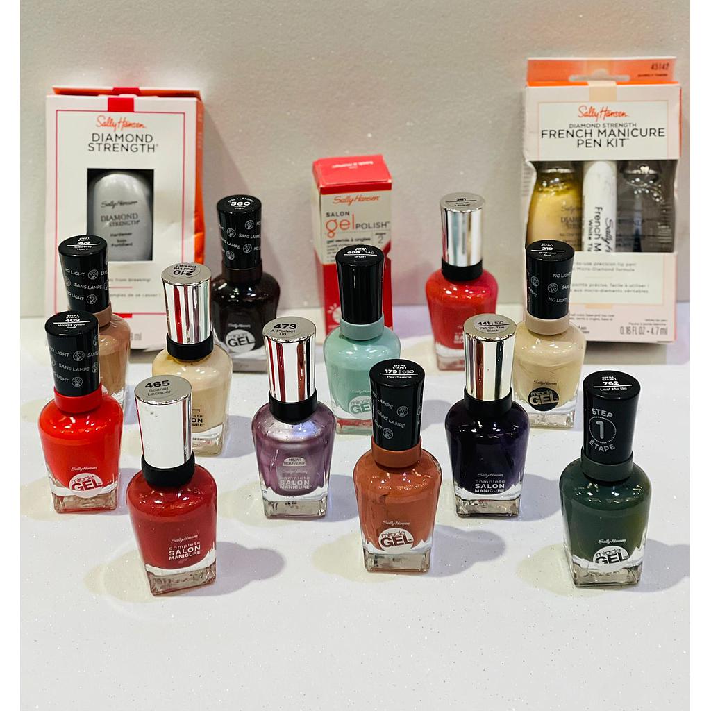 Pack Esmaltes Sally Hansen 3 (15 Unidades)