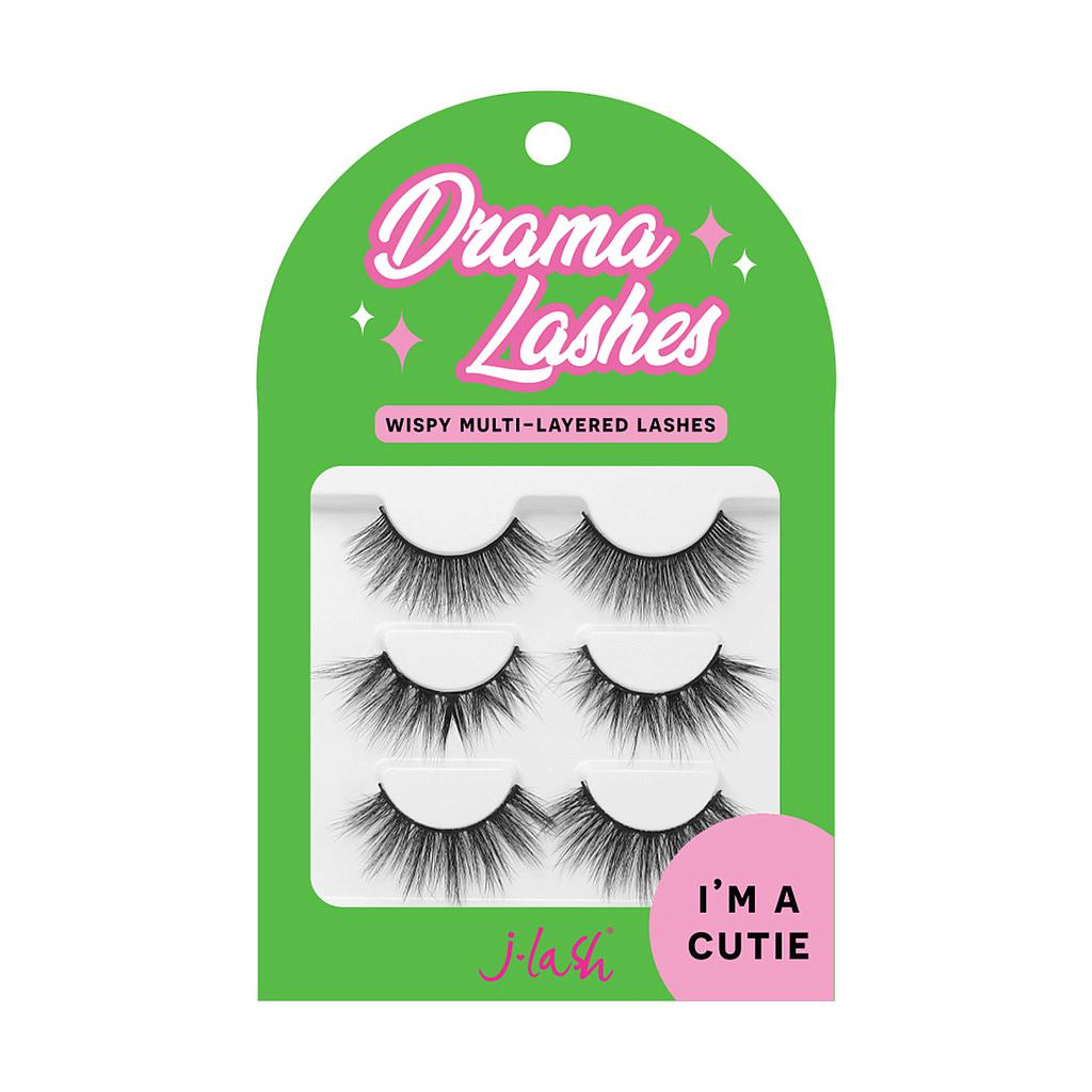 JLash Drama Lashes I'm A Cutie 12 Unidades MAKEMORE