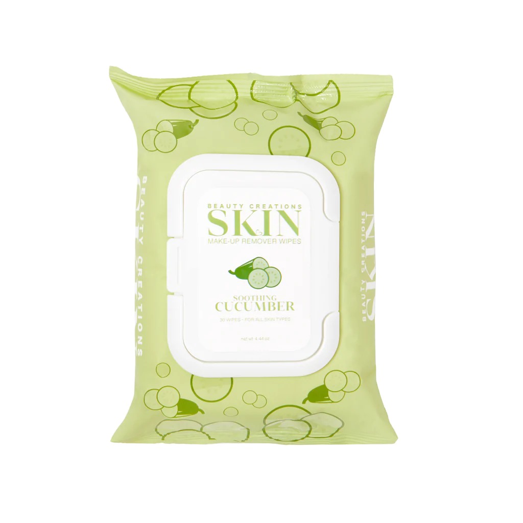 Beauty Creations - Removedor de Maquillajes Wipes Hydrating Cucumber