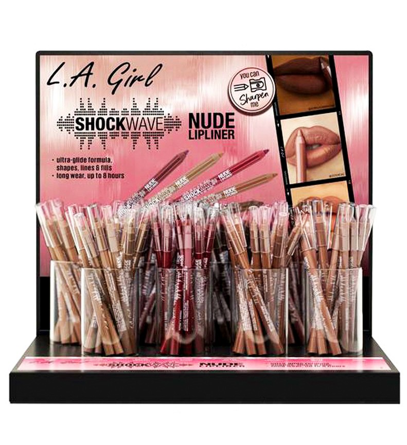 L.A Girl ShockWave Nude Lipliner Display 96 Unidades (GPD421)