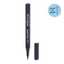 LA Colors - MARK-LINE FELT TIP EYELINER NAVI- CLE 824 12 UNIDADES