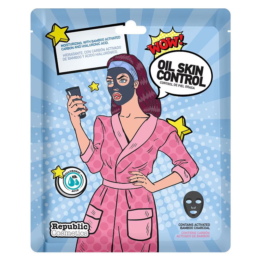 Republic Cosmetic - Mascarillas Faciales Oil Control